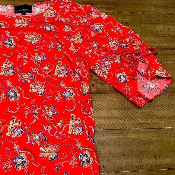 Cynthia Rowley printed top - Picture 2 of 7